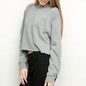 Brandy Melville Nancy Cropped Sweatshirt
